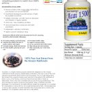 3 Bottles MAXIMUM POTENCY ACAI 1500 mg per pill