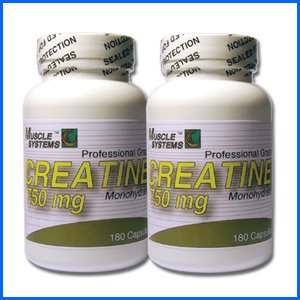 2 BOTTLES MAXIMUM STRENGTH CREATINE CAPS  360 CAPS!!!