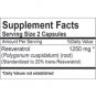 MAXIMUM POTENCY RESVERATROL GOLD 1250 - 1250 mg Pure!