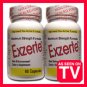 2 Bottles EXZERTE Maximum Male Enhancement, Sex Pills