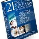Joanne Mason’s 21 proven Income Stream.Ebook pdf. Format.