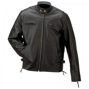 Rocky Mountain Hides Solid Genuine Buffalo Leather Jacket
