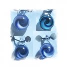 Handblown Glass Bead / Pendant - Swirl