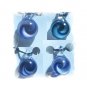 Handblown Glass Bead / Pendant - Swirl