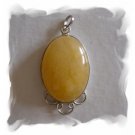 Hessonite Garnet Pendant