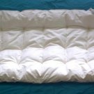 BABY BED CRIB MATTRESS TOPPER HEMP + WOOL NEW ORGANIC