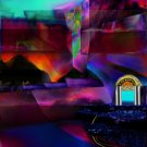 Digital Painting "Herakles searching for the garden of the Hesperides"
