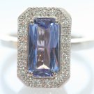 Vintige Estate Tanzanite Diamond 14KGold Cocktail Ring