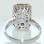 Vintige Estate Tanzanite Diamond 14KGold Cocktail Ring