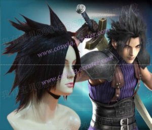 Final Fantasy Zack Cosplay Wig