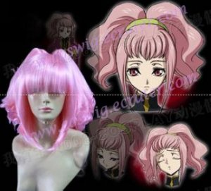 CODE GEASS ANIYA COSPLAY WIG ANIME PINK CURE - Free shipping