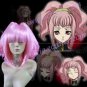 CODE GEASS ANIYA COSPLAY WIG ANIME PINK CURE - Free shipping