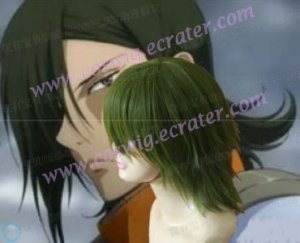Mobile Suit Gundam Allelujah Haptism Cosplay Wig