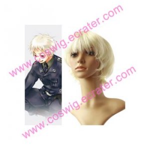 Axis powers Gilbert Bailshumit Halloween Cosplay  wig