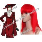 Black Butler Angelina Halloween Cosplay Wig