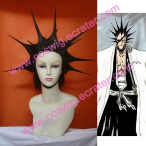 Bleach 11th Division Captain Zaraki Kenpachi  Halloween Cosplay Wig