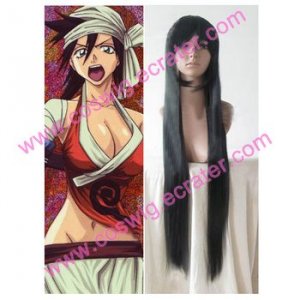 Bleach Shiba Kuukaku  Halloween Cosplay Wig