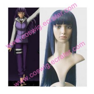 Naruto Shippuden Hinata Hyuga Halloween Cosplay Wig