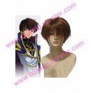 Code Geass Suzaku Kururugi Brown Halloween Cosplay  Wig