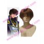 Code Geass Suzaku Kururugi Brown Halloween Cosplay  Wig