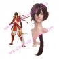 Devil Kings Sanada Yukimura Brown 80cm Nylon Halloween wig