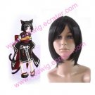 Hiiro No Kakera short black   Halloween Cosplay wig