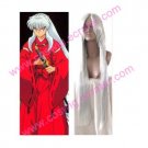 1M Silver white  InuYasha  Halloween Cosplay wig