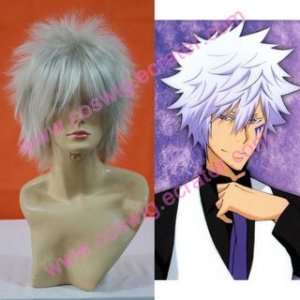 Reborn Byakuran Halloween  Cosplay Wig