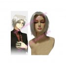 Reborn Hayato Gokudera Halloween  Cosplay Wig
