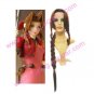 Kingdom Hearts Final Fantasy VII Aerith  Halloween Cosplay Wig