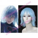 Kingdom Hearts Evil Riku Blue  Halloween Cosplay Wig