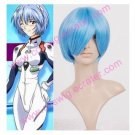 EVA Rei Ayanami blue  Halloween Cosplay Wig