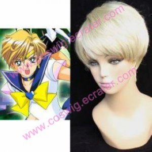 Sailor Moon Sailor Uranus  Halloween Cosplay Wig