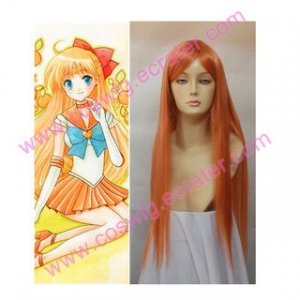 Sailor Moon Sailor Venus Minako Aino Halloween Cosplay Wig