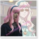 Macross Frontier Sheryl Nome Halloween Cosplay Wig