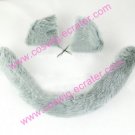 Cat Ears Tail (Grey Set) from Tokyo Mew Mew
