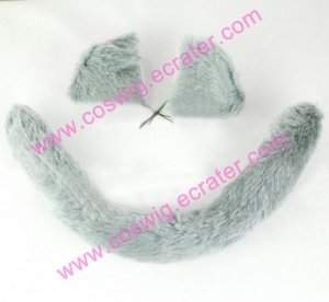 Cat Ears Tail (Grey Set) from Tokyo Mew Mew