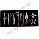 Naruto Accessories (10 Weapon Set) from Naruto