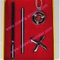 Sasuke Weapon Necklace (Set) from Naruto Shippuuden
