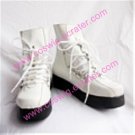 White and black Lolita Boots (B034)
