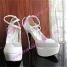 Beautiful White cosplay Lolita Shoes (Arabela)