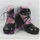 Black cosplay Lolita Shoes (Florence)