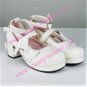 White cosplay Lolita Shoes (June)