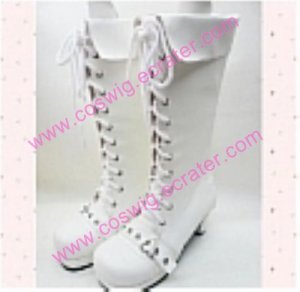 White cosplay Lolita Shoes (Odelette)