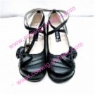 Black cosplay Lolita Shoes (Prima)