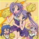Konata Cosplay (Cheerleader Costume) from Lucky Star