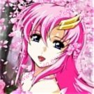 Lacus Cosplay (White Blue Dress) from Gundam Seed