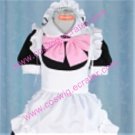 black pink and white woment Maid Costume