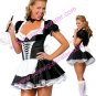 Sweet blacn and white Maid dress