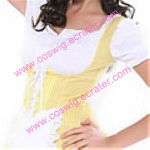 Red blue yellow Maid Costume (100)